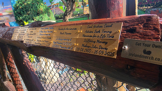 Memorial Plaque - Lifetime Display