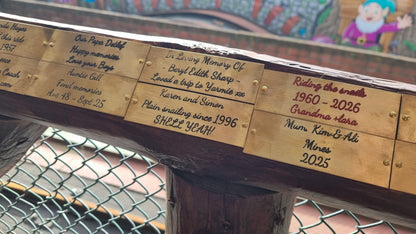 Memorial Plaque - Lifetime Display