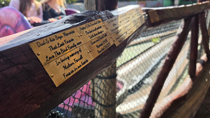 Memorial Plaque - Lifetime Display