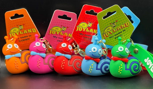 Joyland Snail Keyring