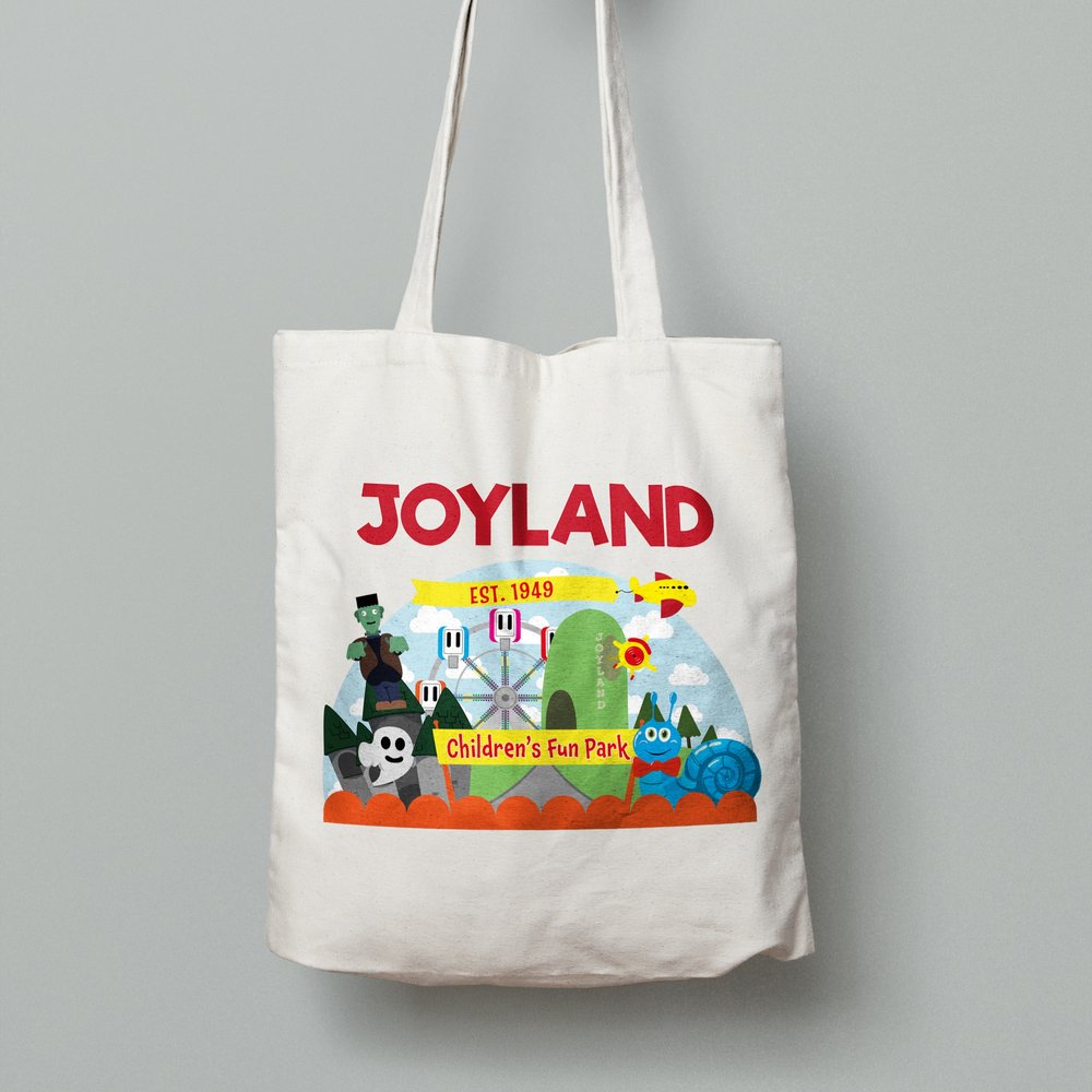 Joyland Tote Bags