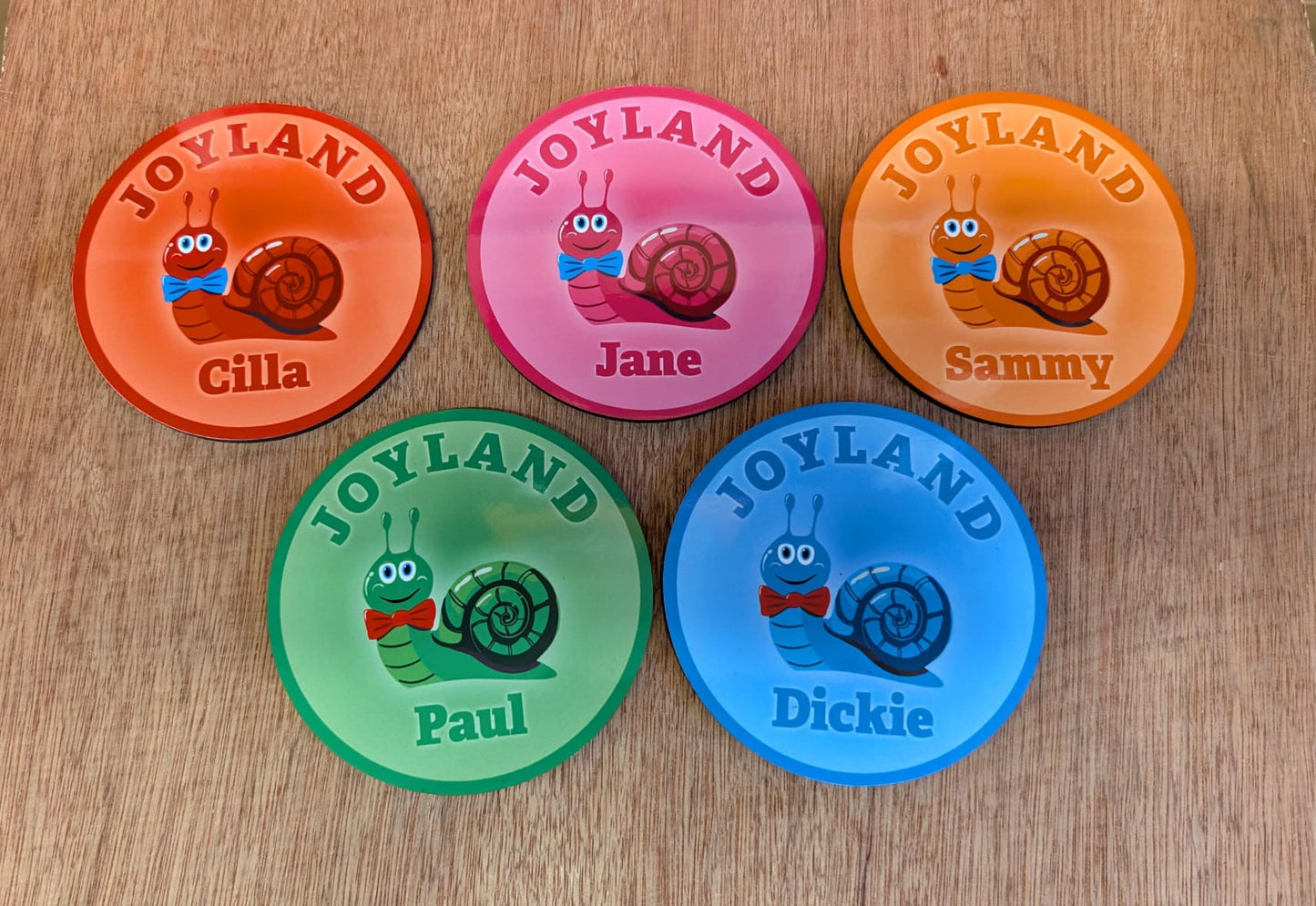 Joyland Snail Mug Coasters