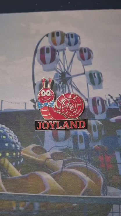 Joyland Snail Pin Badge